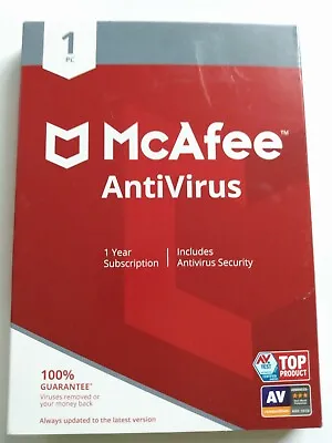 McAfee Internet Security 2021 - 1 Device • $18