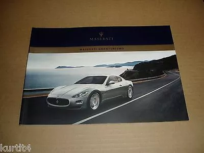 2008 Maserati Gran Turismo Sales Brochure Dealer Catalog Literature • $19