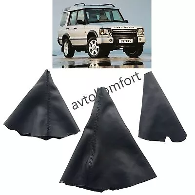 Custom Set Of 3 For Land Rover Discovery 1989-2004 Faux Leather Gaiter Cover • $27.65