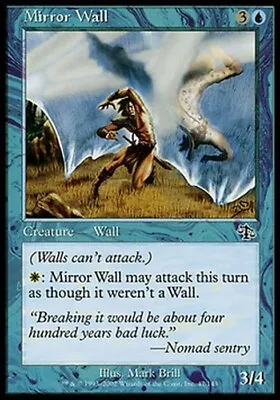 MTG - Wall Mirror X4 / Judgement Eng - Magic The Gathering • $1.07