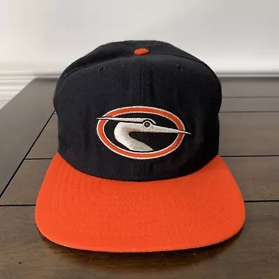 VINTAGE Delmarva Shorebirds MiLB New Era Baseball Hat Pro Model SnapBack • $26.50