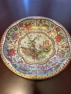 Vintage Litho Tin Tray Bowl By Daher Decorated Ware 1971 Made In England 951942 • $10