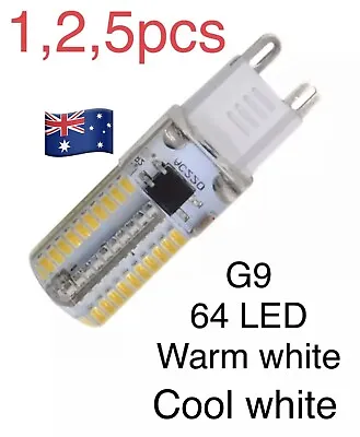 220V-240V 3W G9 64 LED 3014 SMD Cool Warm White Light Bulb Globe  • $6.59