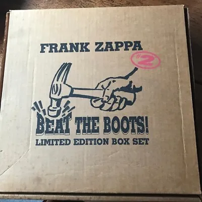 £215 • Buy Frank Zappa: Beat The Boots 2:  8 X Cds.  Rare:  Nm