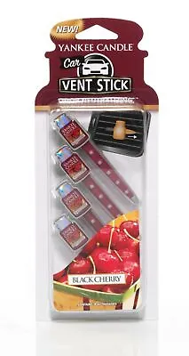 YANKEE CANDLE PK Of 4 VENT STICKS Odour Neutralising Car Air Fresheners 4 Scents • £5.50