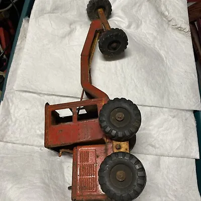 Vintage Tonka Road Grader Pressed Steel Toy • $100