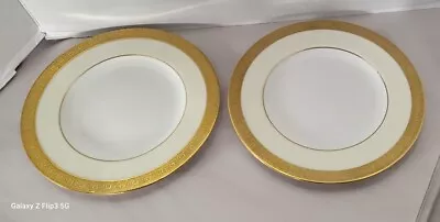 Set Of 2 Minton Buckingham (England) Salad Plate K159 (7.75 ) W Gold Trim • $24.50