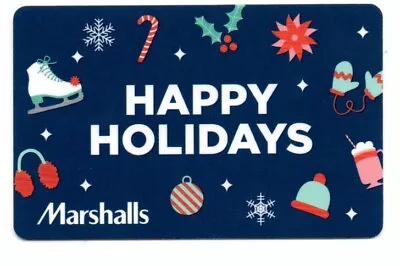 Marshalls Happy Holidays Winter Christmas Gift Card No $ Value Collectible • $2.99