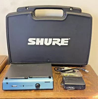 Shure UT1-VE / UT4A-VE 740.375 Wireless Receiver With Case For Parts Or Repair • $34.99