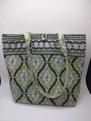 Vera Bradley Cambridge Print Tote Bag Pattern Purse Shoulder Paisley • $15