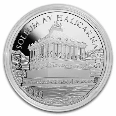 1 Oz .999 Silver 7 Wonders Of The Ancient World #6 Mausoleum At Halicarnassus • $41.99