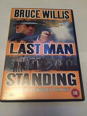 Last Man Standing (DVD 1999) Bruce Willis Region 2 Uk Dvd • £2.90