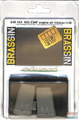 EDU648434 1:48 Eduard MiG-23MF Flogger Engine Air Intakes (TRP/EDU Kit) • $19.84