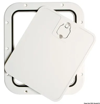 £27.90 • Buy Boat Deck Inspection Hatch Removable Lid White 305x355mm