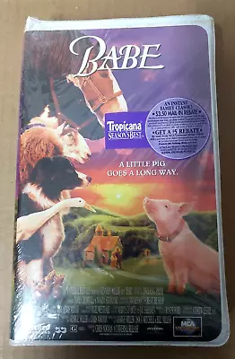 Babe VHS Tape 1996 Factory Sealed New • $10.95