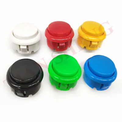 12PCS Original Sanwa OBSF30 Push Button For Arcade Mame Game • £30.24