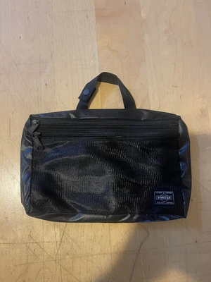 $75 • Buy Porter Yoshida Travel Toiletry Bag / Black / One Size / New Without Tags