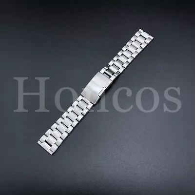 18-26mm Stainless Steel Solid Metal Bracelet Buckle Replacement Watch Strap Band • $14.99