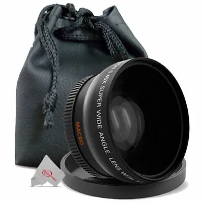 Vivitar 40.5mm .43X Wide Angle Lens For Pentax Q 02 5-15mm Q 06 15-45mm F/2.8 • $11.99