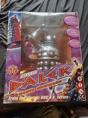 CLASSIC DALEK RADIO COMMAND Doctor Who Figure 1996 12 Inch Product Enterprise • £119.99