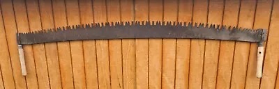 Antique 2 Man Crosscut Logging Saw  Carpenter Outdoor Tool Primitive Decor #16 • $119.99