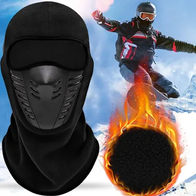 Cold Weather Men Balaclava Winter Head Cover Full Face Mask Motorcycle Gear • $7.37