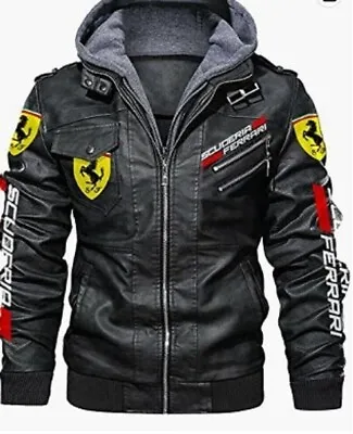 Vintage Racing Jacket Racing Leather Jacket ALL SIZE AVAILABLE • $129.99