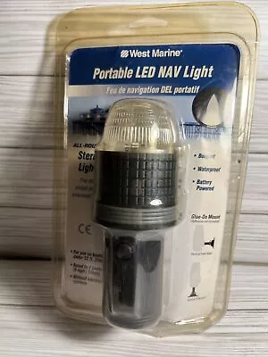 NIB-West Marine Portable LED NAV Light- All- Round Stern Light  Model 12713202- • $12.50