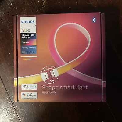 Philips Hue Gradient Lightstrip Extension 1m For Hue Lightstrip Plus WHT/Colour • $90