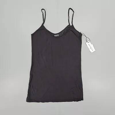 Velvet By Graham & Spencer Womens Tank Top Black Small Cotton Camisole Vest • £24.99