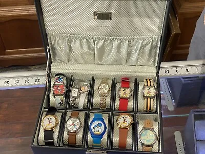 Vintage Disney Mickey Mouse And Donald Duck Watch Lot • $400