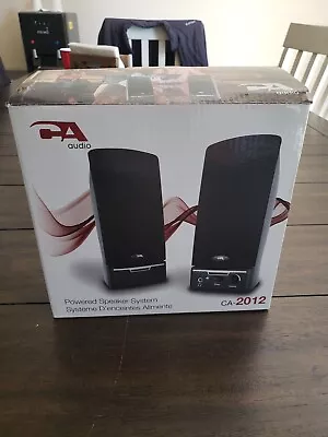 Cyber Acoustics CA-2012 Computer Speakers • $12