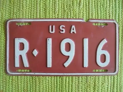 US Forces In Germany License Plate 62 63 64 65 Military German Tag R-1916 • $29.95