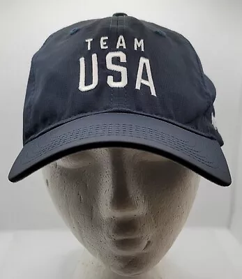 NEW United States Olympic Team Apparel Blue Adjustable Hat Cap USA Xfinity  • $19.99
