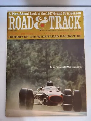 Road & Track Car Mag April 1967 Buick Ad Lancia Lotus Volvo 144s Porsche 911s • $9.99