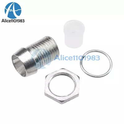 $4.81 • Buy 50 X 5MM Chrome Metal Silver Bezel LED Holder Panel Display Mount Base Rubber
