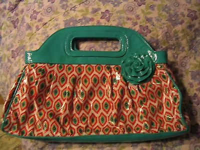 Vera Bradley Handbag Purse Teal Very Nice L00K Great Cond Wipeable! • $13.99