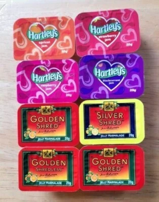 £3.99 • Buy Robertson's Marmalade + Hartley's Fruit Jam Selections ~ 20g Individual Portions