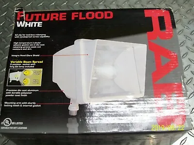 £62.71 • Buy RAB Future Flood FFH70W METAL SODIUM MH 70W Light Lighting Fixture WHITE