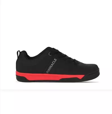 Pinnacle Cedar Flat Cycling Shoes Juniors Boys Black Size UK 6.5 US 7 *REFCRS98 • £27.99