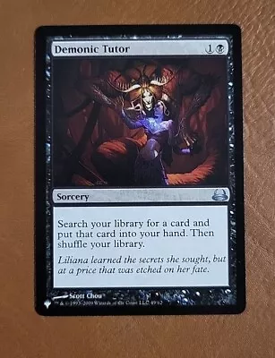 NM Demonic Tutor 49/62 THE LIST REPRINT Duel Decks Anthology • $34.99