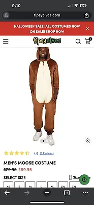 Tipsy Elves  Moose Costume  (small) • $49.99