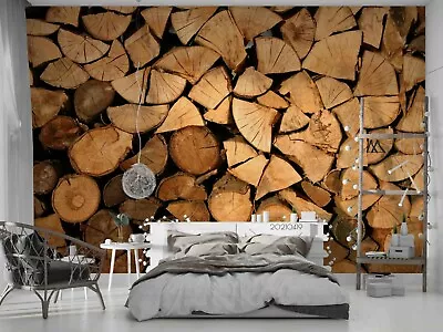 3D Wood Texture Self-adhesive Removable Wallpaper Murals Wall • $39.14