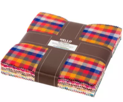 RK ~ Mammoth Junior Flannel ~ Warm Colorstory ~ 10  Precut Squares • $42