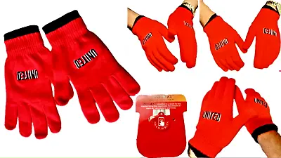 United Gloves Knitted Stretchable Touch Screen Gloves Fans Gifts • £9.99