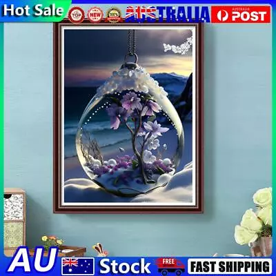 5D DIY Full Round Drill Diamond Painting Beach Kit Art Home Decoration (NH2938) • $9.47