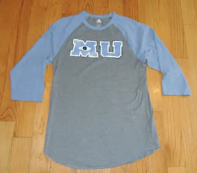 L@@k! Adult Disney Store Monsters University Mu College Baseball T Shirt Pixar L • $13.50