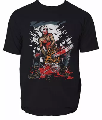 Chainsaw Killer Mens T Shirt Movie Massacre S-3XL  • £13.99