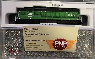 N Scale Atlas 40005314 EMD SD9 Silver BN Burlington Northern Rd# 6187 DCC Ready • $99