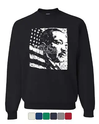 Dr. Martin Luther King Jr. Sweatshirt US Hero Civil Rights Movement Sweater • $39.95